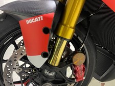 KIT STICKERS DUCATI DIAVEL V4 RS PARAFANGO ANTERIORE ROSSO LIGHT GRIGIO LIGHT