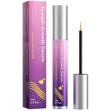 Lash Serum: Eyelash Growth Serum Gentle Natural Vegan Enhancing Treatment Nouris
