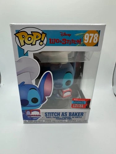 Funko Pop! Lilo & Stitch - Stitch as Baker #978 2020 Fall Convention Exclusive