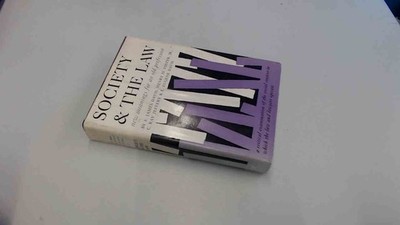 			Society And The Law, F James Davis, The Free Press Of Glencoe, 19		