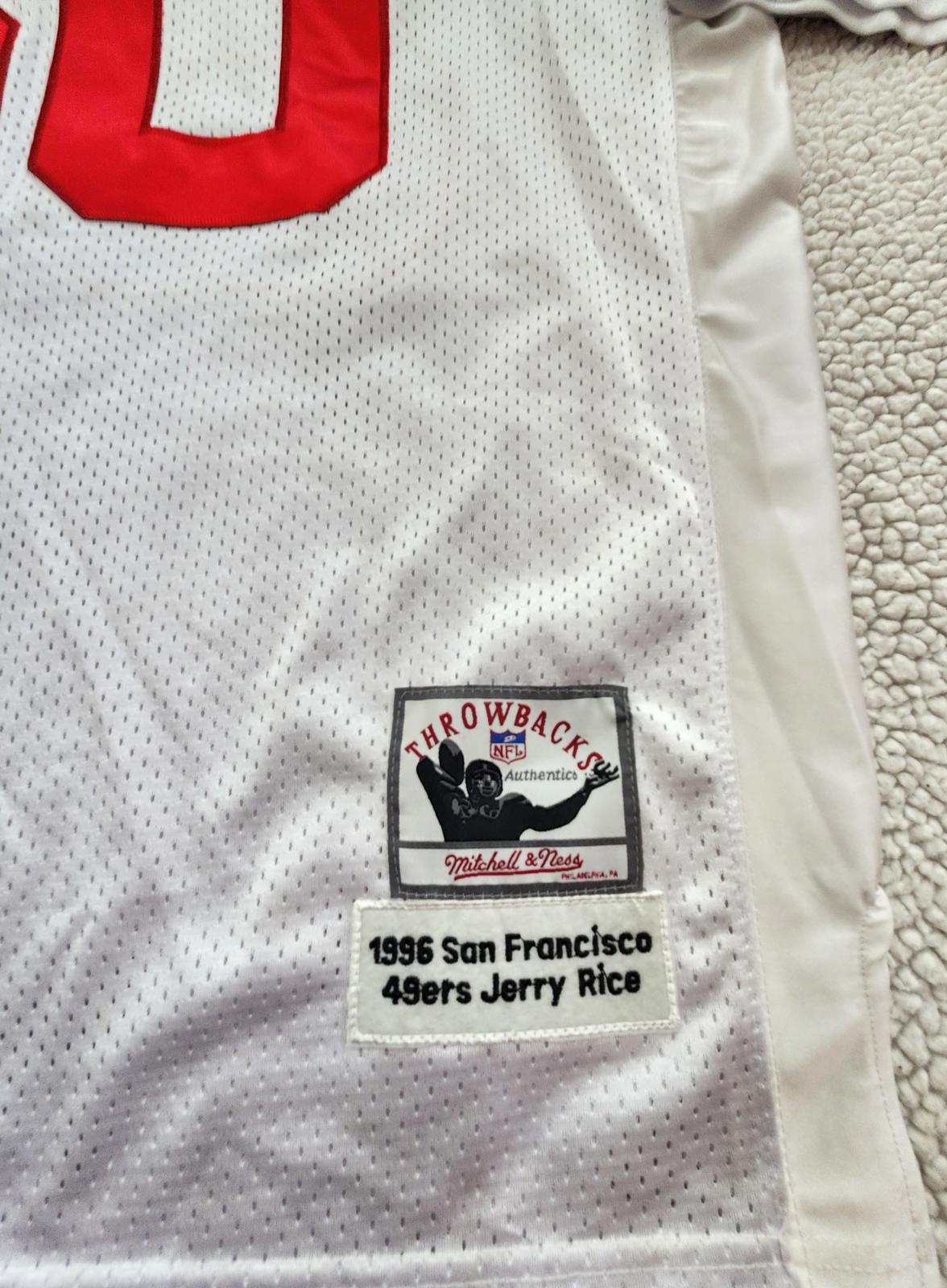 Mitchell & Ness Authentic Throwback 1996 Jerry Ri… - image 5