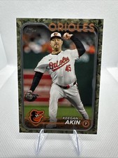 2024 Topps Update Series #us280 Keegan Akin Camo /25 