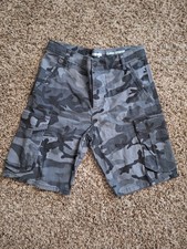 Wrangler Class Ic Straight Camo Cargo Shorts Boys Size 16 Regular