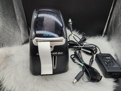 DYMO LabelWriter 450 Duo Thermal Label Printer w/Power Supply