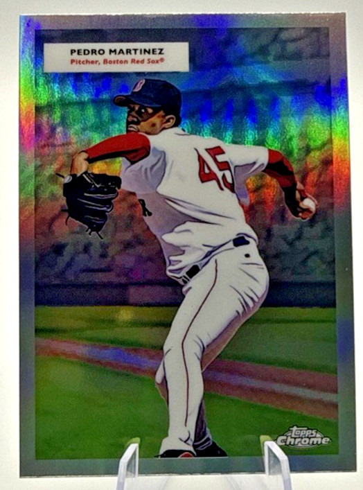 2025 Topps Platinum Anniversary Pedro Martinez/David Ortiz Boston Red Sox