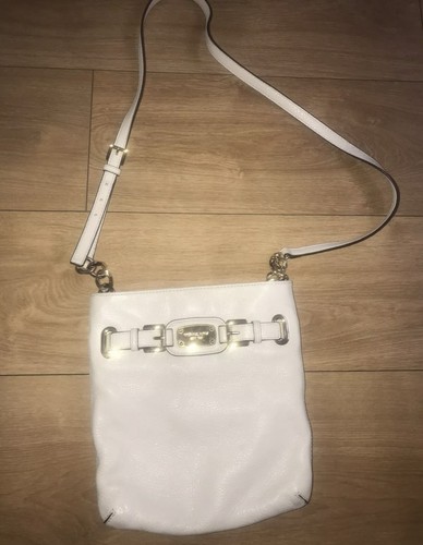 Michael Kors Umhängetasche Leder Elfenbein