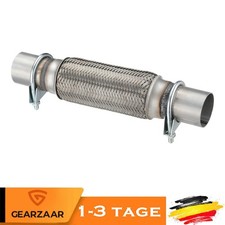 Flexrohr + 2x Schellen 50x200/320mm kompatibel mit Opel Astra H Astra J Corsa D