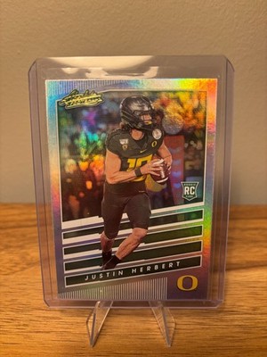 Justin Herbert 2020 Panini Chronicles Draft Picks Absolute Rookies Spectrum #4