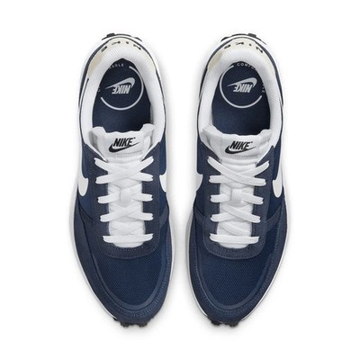 Nike Waffle Nav Running Shoes Midnight Navy Blue White FJ4195-400