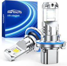 Upgraded H13/9008 Light Bulb 45000LM 900 Brighter 6500K White Super Bright, 1:1
