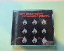 Inflammable Material by Stiff Little Fingers CD (US Edition/ Remastered RYKO)