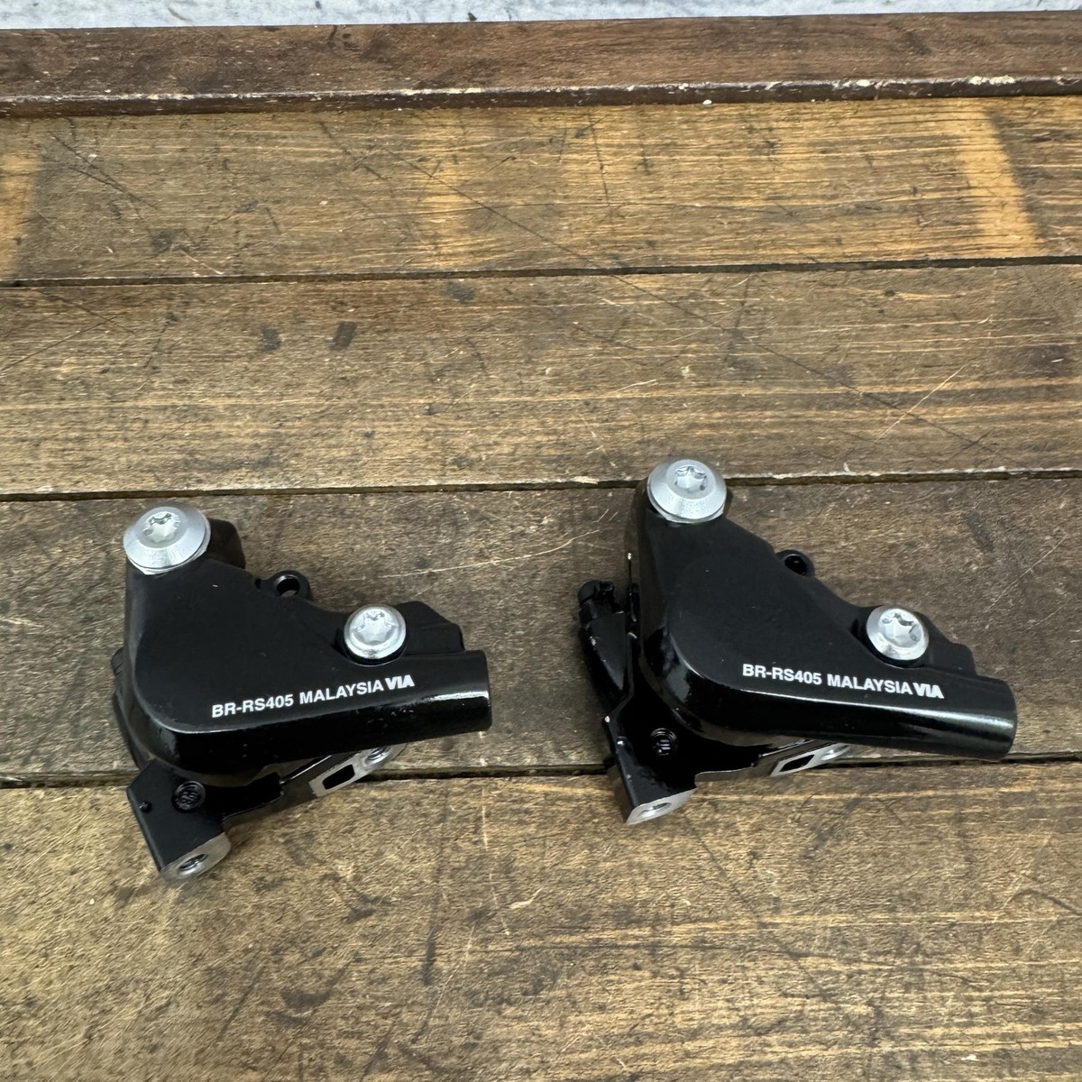 Shimano BR-RS405 Hydraulic Disc Brake Calipers Set F/R Road CX