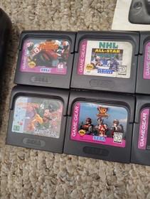 Lot Of 6 Sega Game Gear Battery Pack And Manual