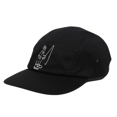 SALTY CREW X LB 5 PANELS CAP PIRATE BLACK