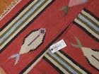 MODERND  ANATOLIA FLATWAVE KILIM GEOMATRIC FISH DESIGND 3x5 TURKISH RUG — photo 2