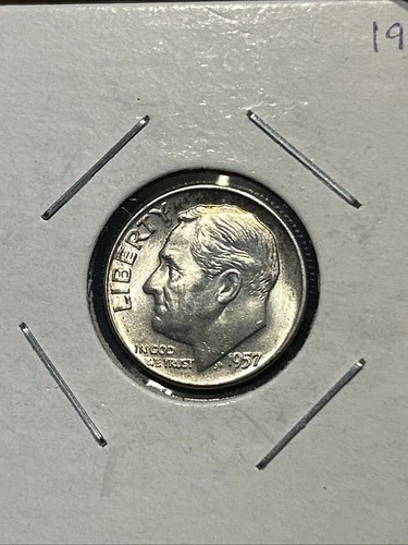 1957-D Silver Roosevelt Dime BU Uncirculated