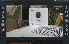 Thingino D1 2K Linux RTSP Camera