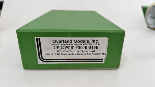 Locomotora de latón Overland Models HO UP GP9”B” #300B-349B OMI-5477 | Zustand: New: Other (See Details)