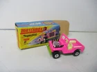Matchbox Lesney Superfast SF2 Jeep Hot Rod- pink with lime base, box