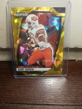 2025 Panini Prizm Draft Picks Barry Sanders #188 Gold Ice Prizm