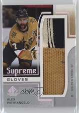 2024-25 Upper Deck SP Game Used Supreme Gloves 10/15 Alex Pietrangelo #SP-AN 2d8