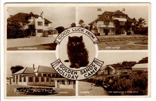 A Valentine's RP Multiview Post Card of Golden Sands Holiday Camp. Norfolk