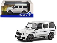 2022 Mercedes-Benz AMG G63 Diamond White 1/43 Diecast Model Car - Solido