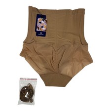 Honeylove Super Power Brief Women s Size S Sand Shapewear NWT