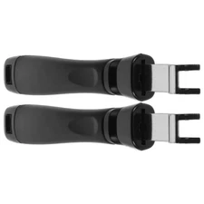 2 PCS BBQ Platter Grill Grate Lifter Tool Barbecue Pan Handle Plate Lifting