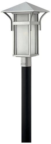Hinkley Harbor Collection Titanium 19 1/2" High Post Light - Picture 2 of 8