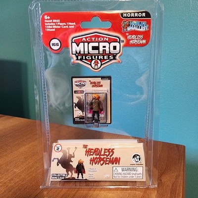 The Worlds Smallest Horror The Headless Horseman Micro Action Figure New Sealed