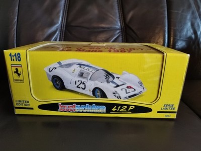 Jouef Evolution Ferrari 412 P #25 Weiß 1:18 Limited Edition