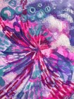 ACEO Original Abstract Pink Purple Blue Portal Flowy Painting On Paper By Jess L — photo 3