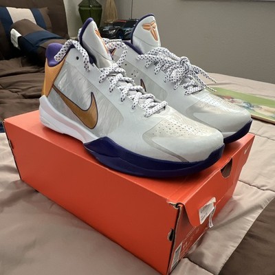 Size 11 - Nike Zoom Kobe 5 Lakers Home for sale online | eBay