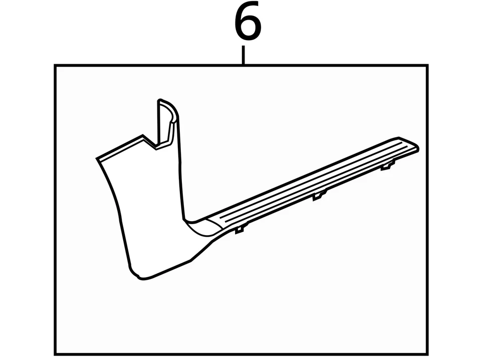 SE ADAPTA A PANEL TORRENT PONTIAC 2006-2009 CARROCERÍA ASM H/PLR TR *E 15227941 - NUEVO OEM Foto 4 de 4