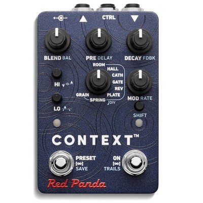 Red Panda Context 2 Reverb Pedal Open Box