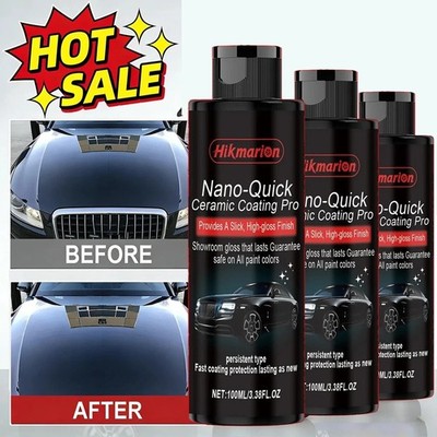 2PCS Nano-Quick Ceramic Coating Pro, Revolutionary Nano Spray for Car new