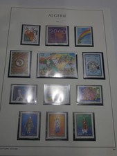 ALGERIE LOT PLUSIEURS CENTAINES DE TIMBRES NEUFS** DE 1978 A 99. BONNE VALEUR