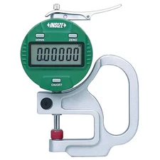 Insize 2871-10 Digital Thickness Gauge, Acc +/-0.0008 In