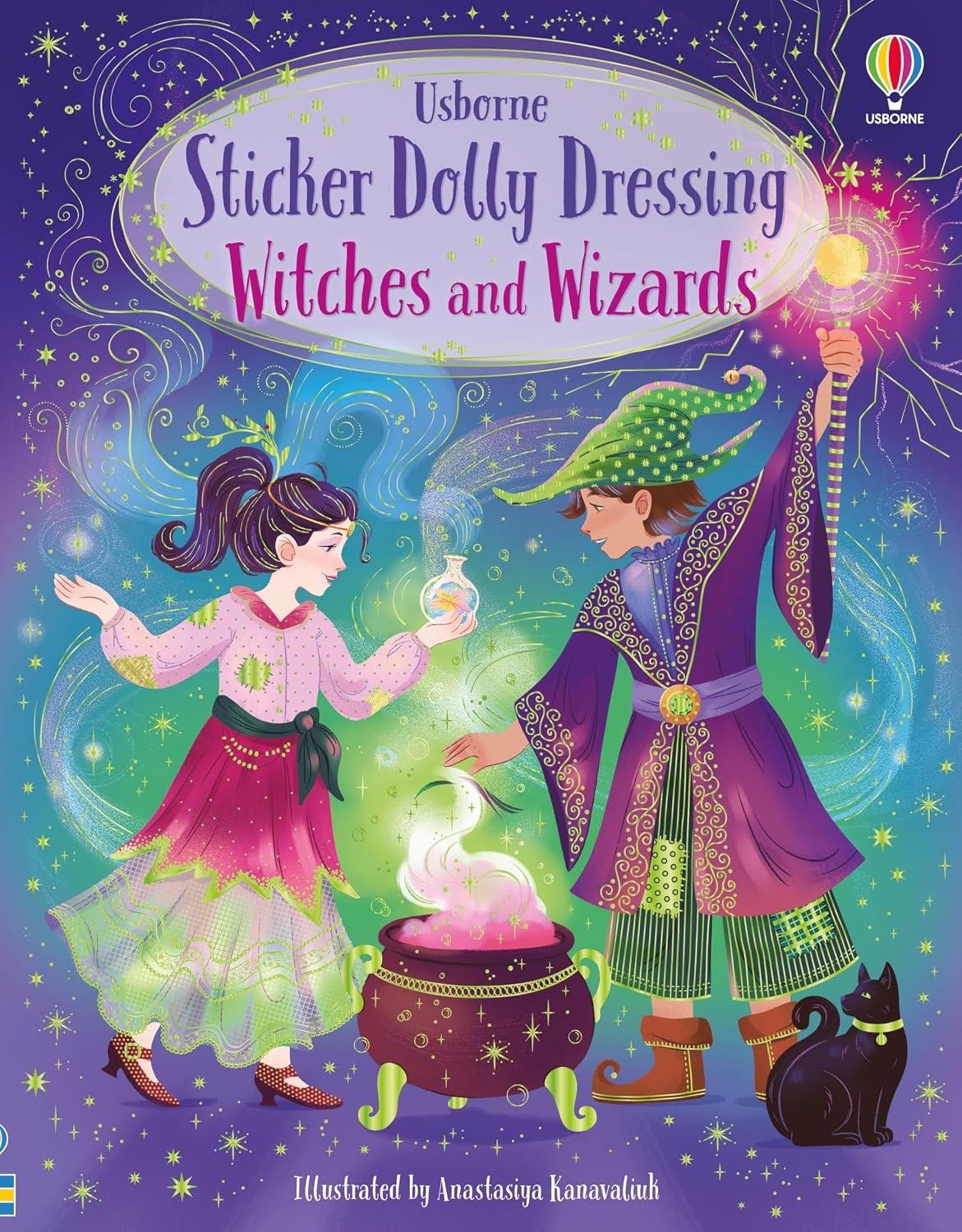 Sticker Dolly Dressing Witches And Wizards Fiona Watt - Image 2