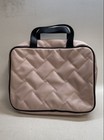 Steve Madden Pink Quilted Faux Leather Travel Cosmetic Case Toiletry Bag — photo 4