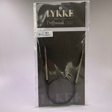LYKKE Driftwood 16" Fixed Circular Knitting Needles US 3 3.25mm Birchwood NEW