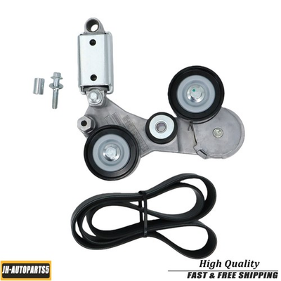 #ad Tensioner Assembly w Serpentine Belt For Buick Regal Chevy Impala Malibu 2.4L $73.87