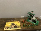 New ListingLEGO Castle Set Camouflaged Outpost 6066 - 100% Complete Vintage 1987 Forestmen