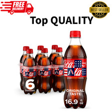 Pack of 1: Coca-Cola Zero Sugar Soda Pop 16.9 fl oz Bottles 6 Pack Multipack Cok