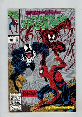 Amazing Spider-Man (1963) # 362 2nd Print (8.0-VF) (606855) 2nd full Carnage,...