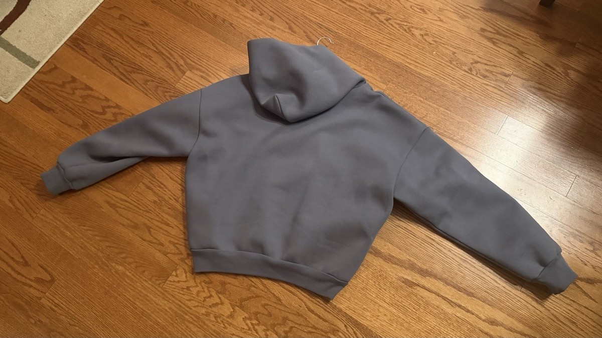 Seventh V2 Hoodie Gray 610 GSM Heavyweight Pullover Men's XL