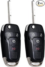 Keyless Entry Remote Control Flip Key Fob Replacement Fits for Fusion 2013 201