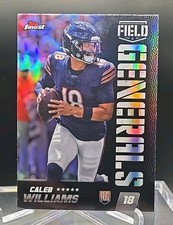 2024 Topps Finest Football Caleb Williams Field Generals Refractor RC- Bears