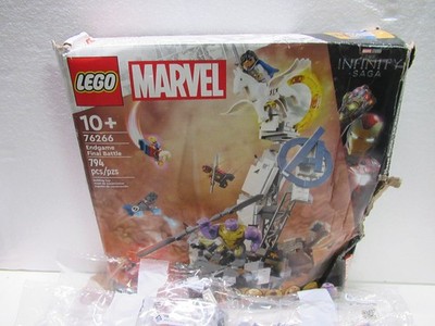 OPEN BOX COMPLETE LEGO Marvel Endgame Final Battle 76266 Avengers Infinity Saga